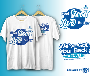 Design de T-shirt par Designed by MS pour The Body Works! LLC | Design : #34062440