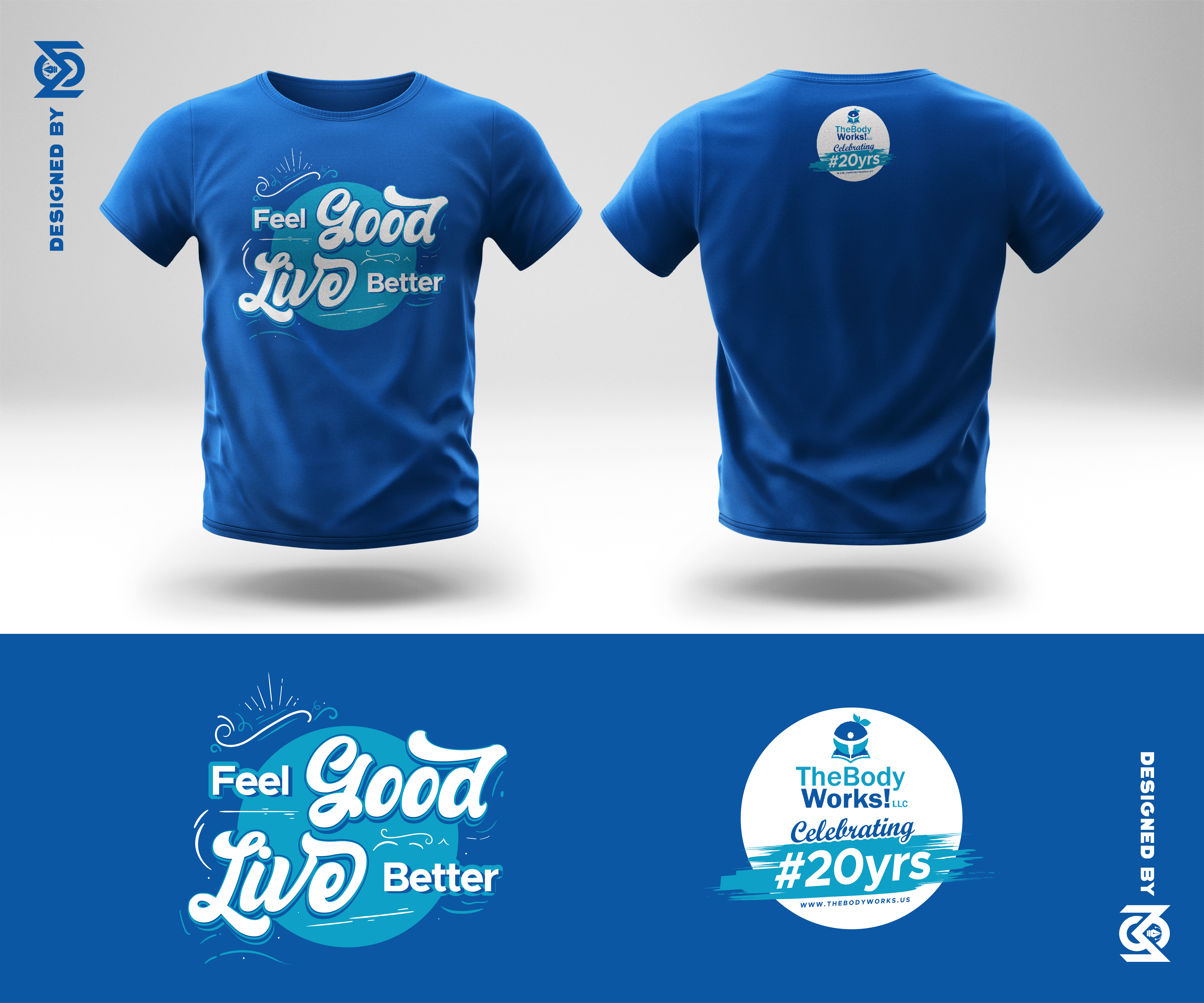 Design de T-shirt par Designed by MS pour The Body Works! LLC | Design #34065363