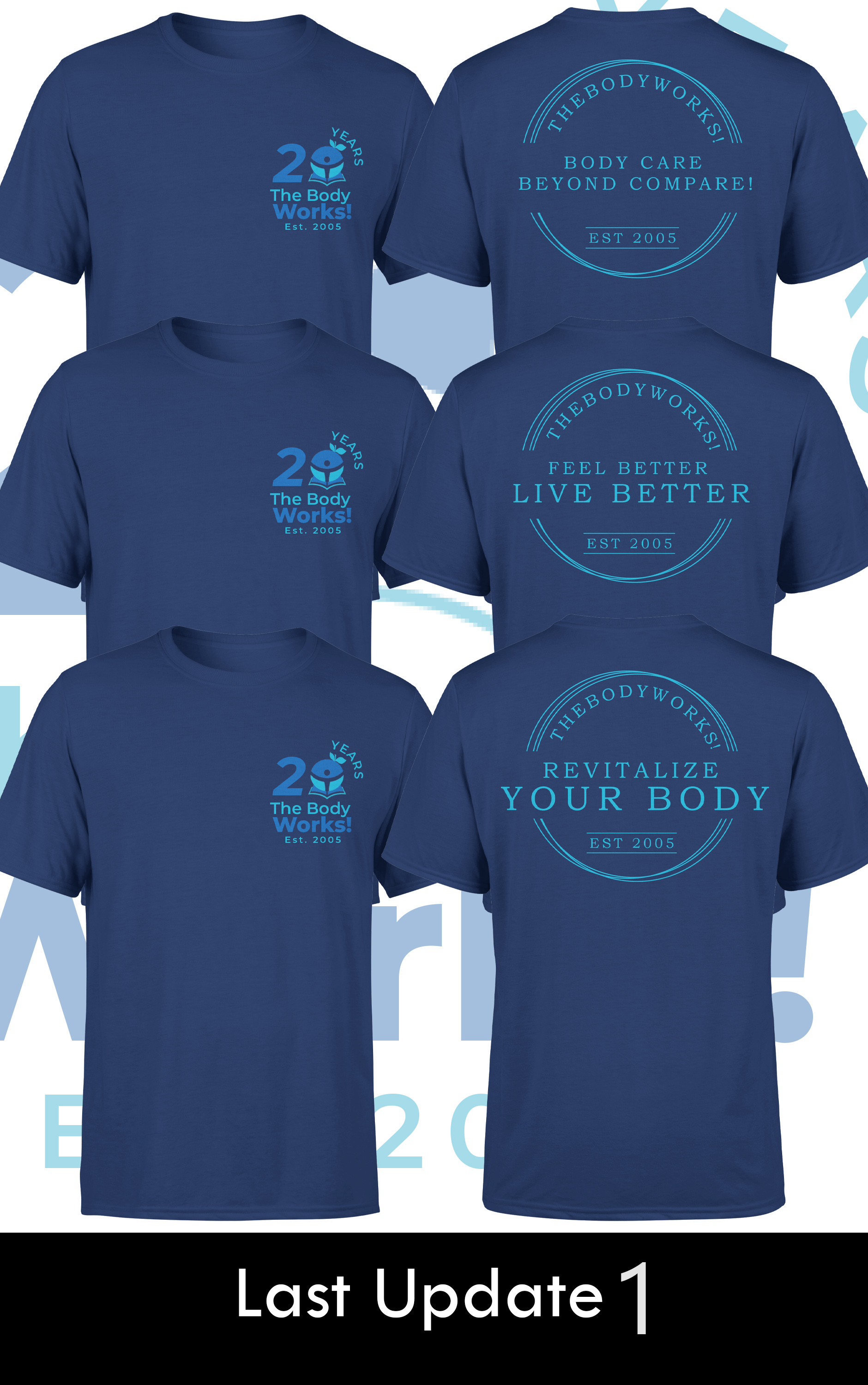T-shirt Design by Saviar 2 for The Body Works! LLC | Design: #34096834