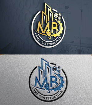 Logo Design by 24ksunny for MB Lane Construction | Design: #34048071
