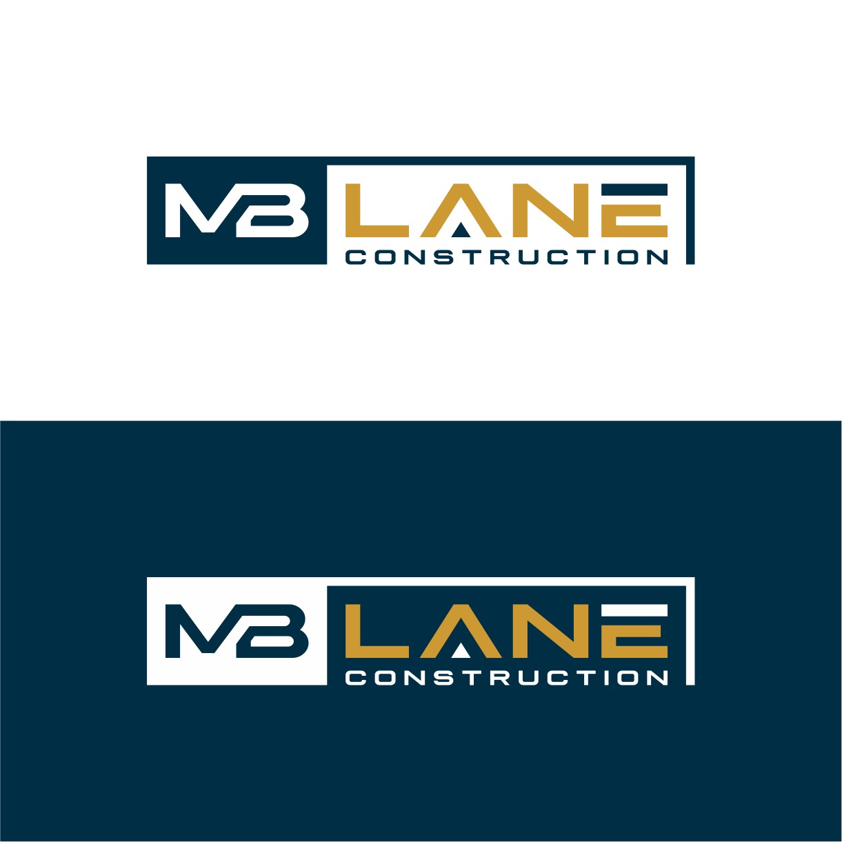 Logo Design by Bingah for MB Lane Construction | Design #34050908
