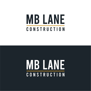 Logo Design by Bingah for MB Lane Construction | Design #34092459