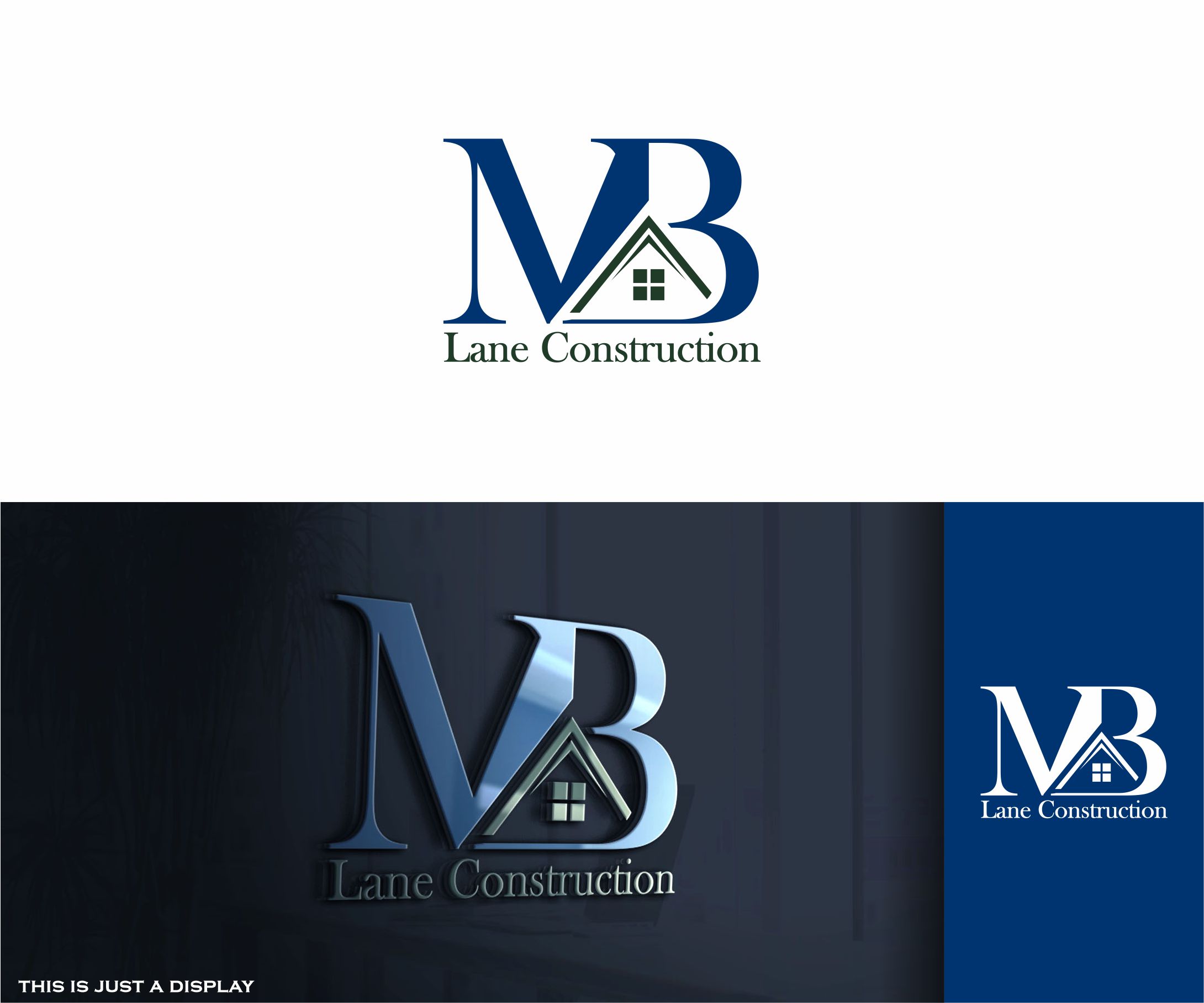 Logo-Design von alkaline für MB Lane Construction | Design #34048748