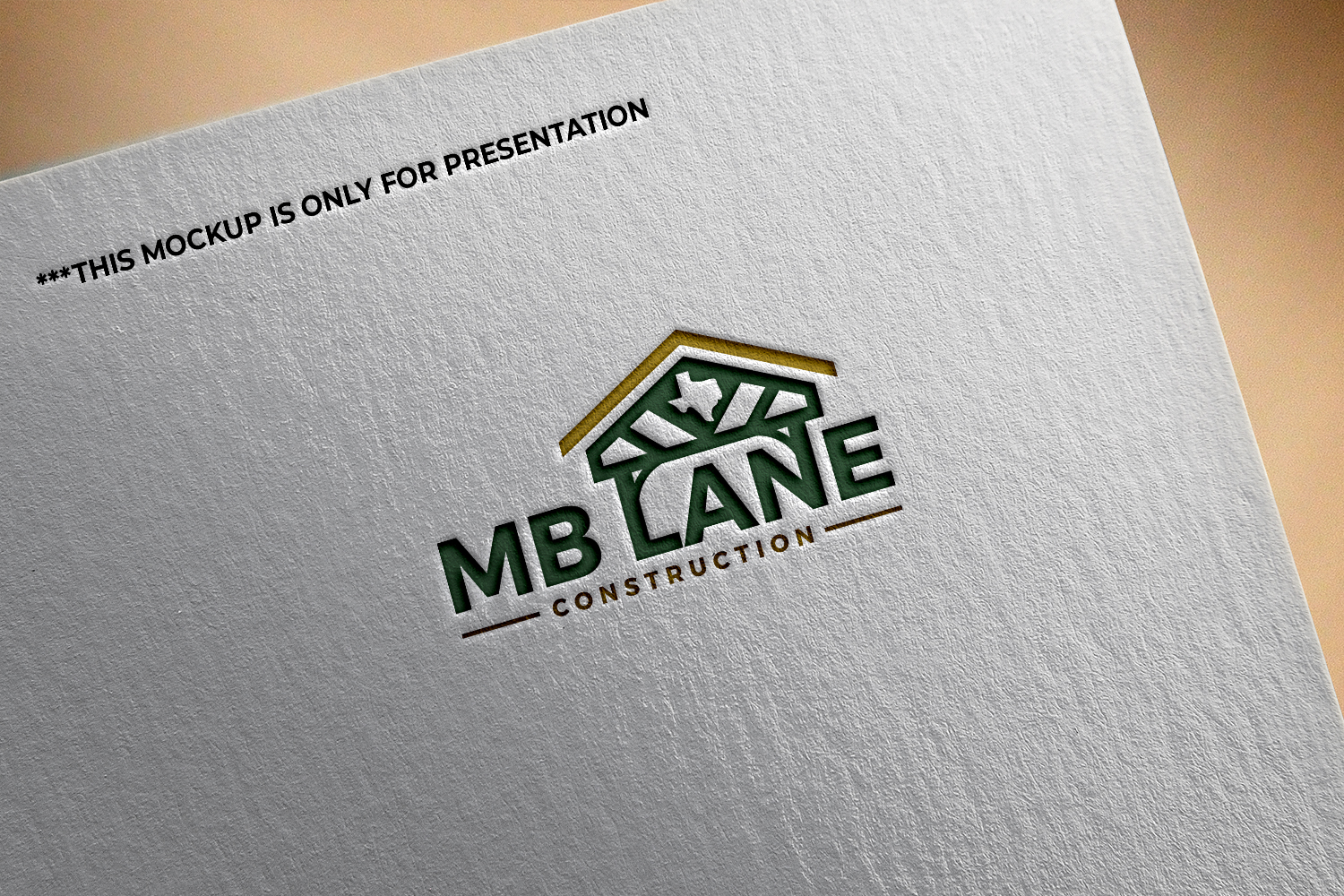 Logo Design by Widi Nalendra for MB Lane Construction | Design #34050240
