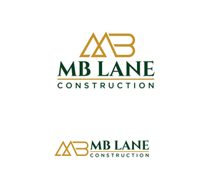Logo Design by renderman for MB Lane Construction | Design #34046834