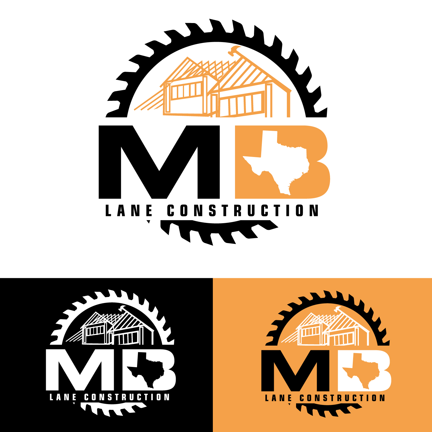 Diseño de Logo por Suvendu.S para MB Lane Construction | Diseño #34075402