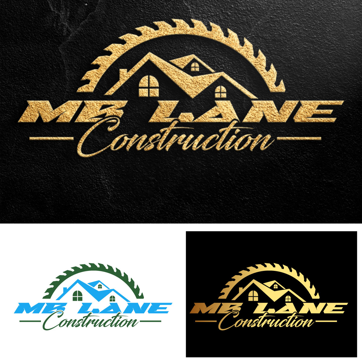 Diseño de Logo por Suvendu.S para MB Lane Construction | Diseño #34076579