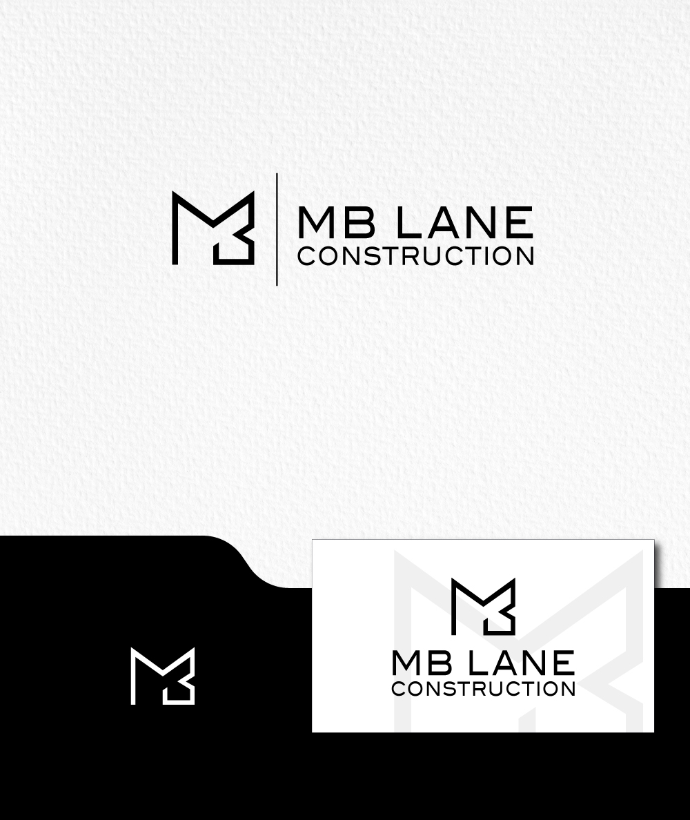 Diseño de Logo por SolDesign para MB Lane Construction | Diseño #34091959
