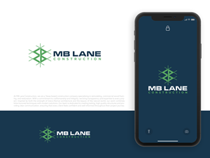 Diseño de Logo por COLOUR CREATIVE para MB Lane Construction | Diseño: #34074254