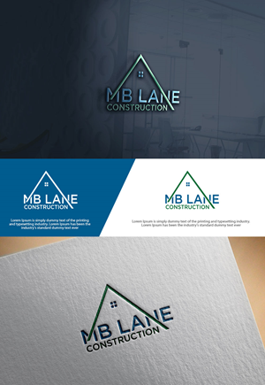 Logo Design by sulemani  creation for MB Lane Construction | Design: #34048322