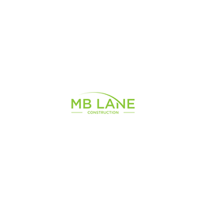 Design de Logo par MK_STD pour MB Lane Construction | Design : #34084806