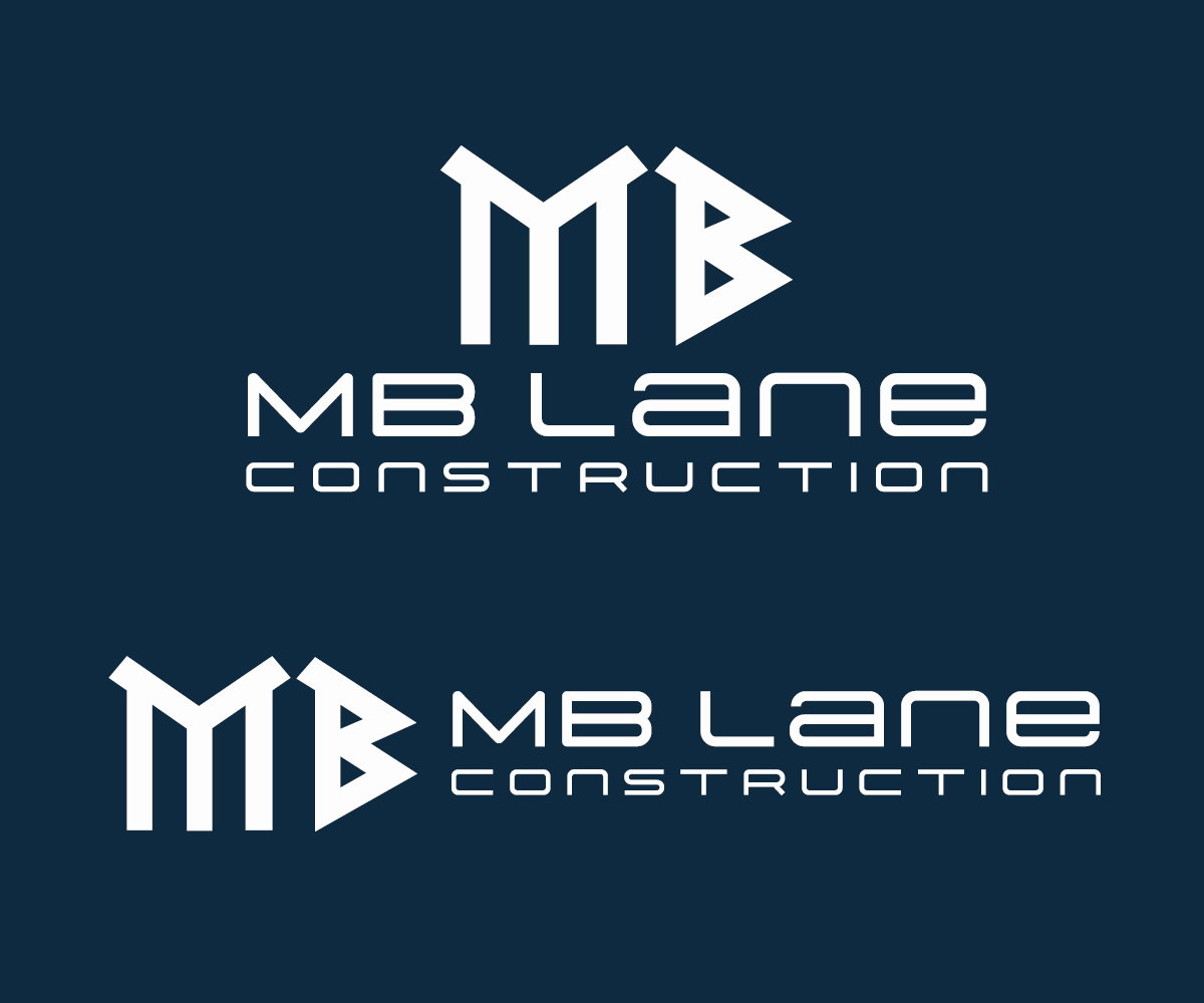 Diseño de Logo por mahfuz1450r para MB Lane Construction | Diseño #34058153