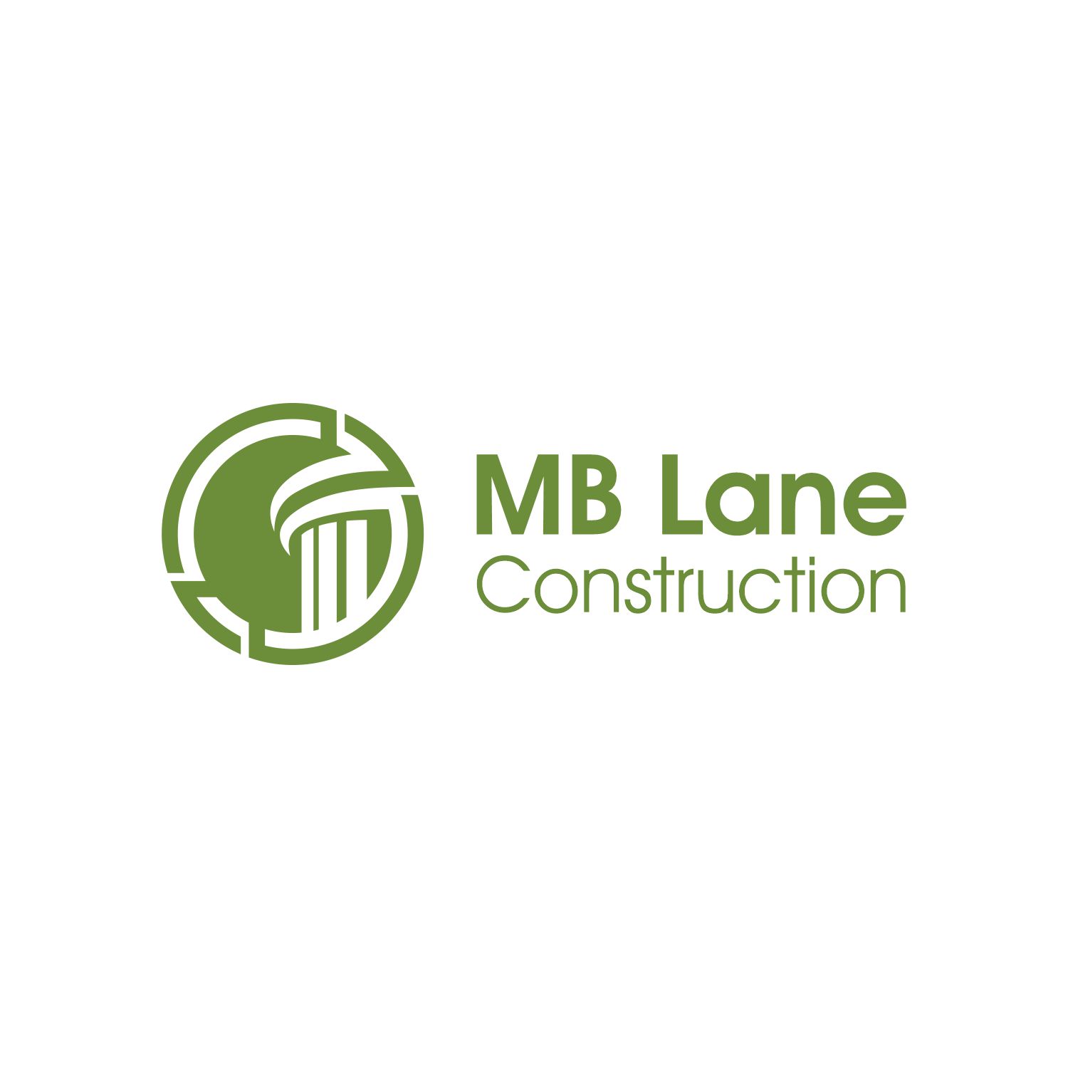 Diseño de Logo por malekah_city para MB Lane Construction | Diseño #34084442