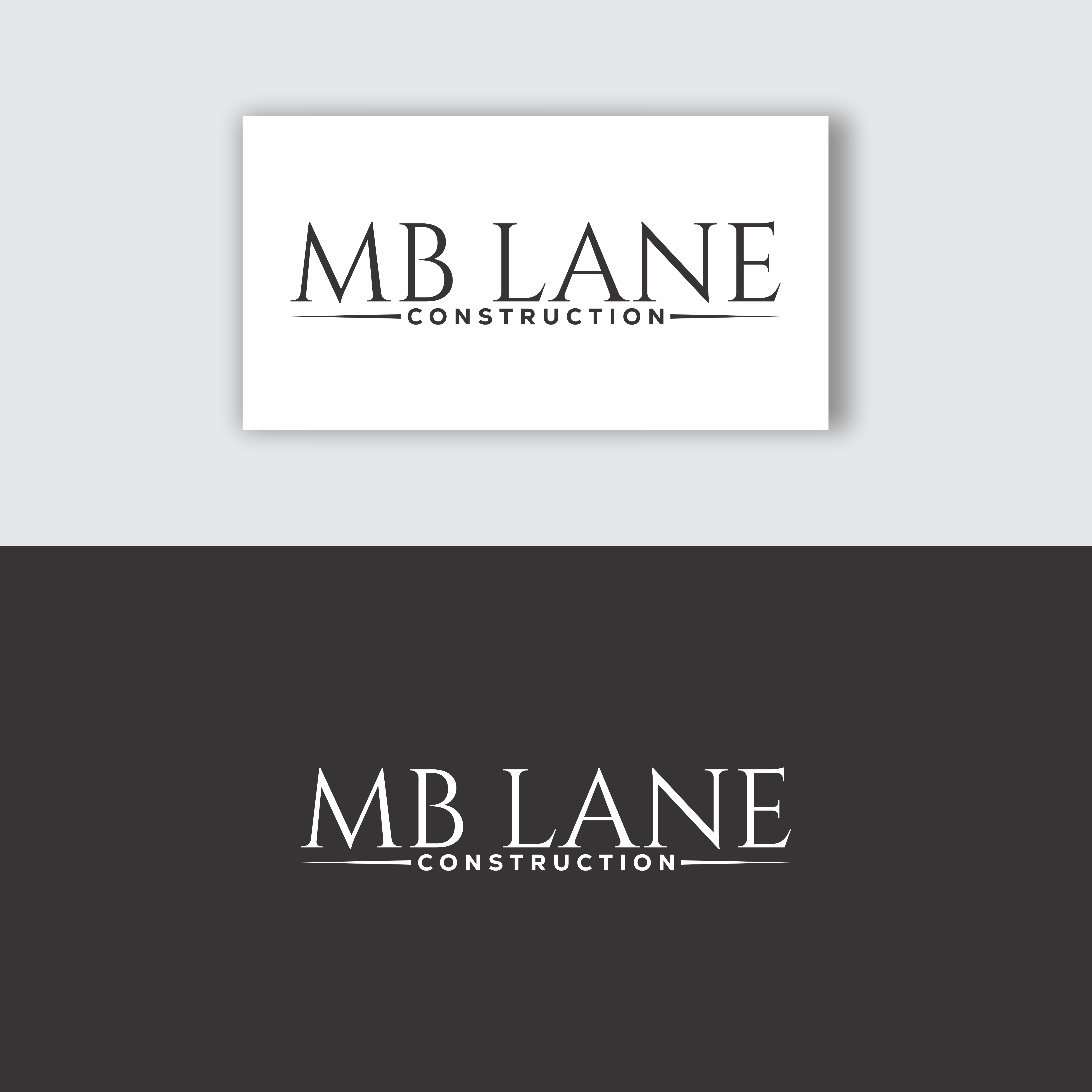 Logo Design by cahdesign for MB Lane Construction | Design #34047592