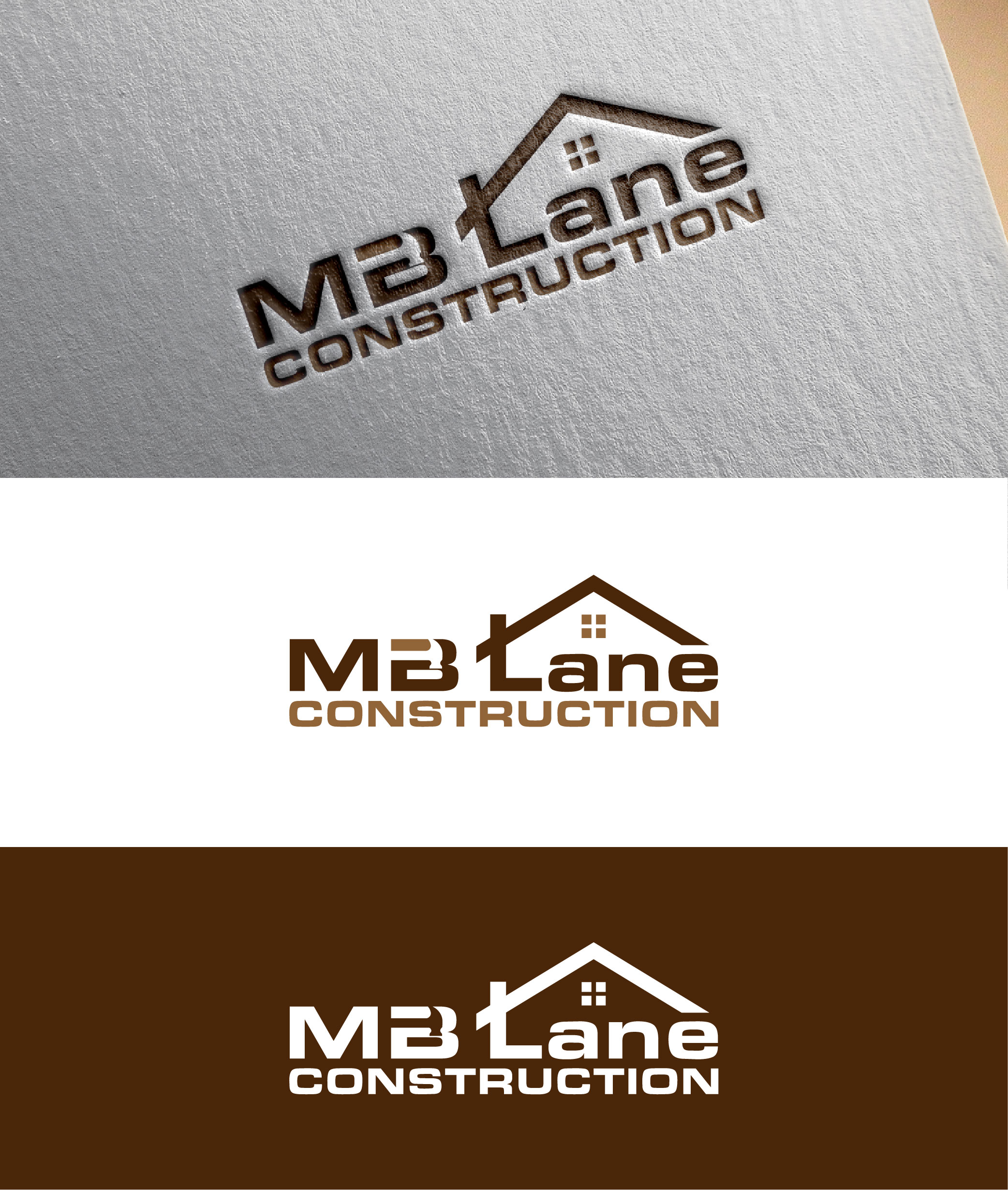 Diseño de Logo por ADBronze para MB Lane Construction | Diseño #34078979