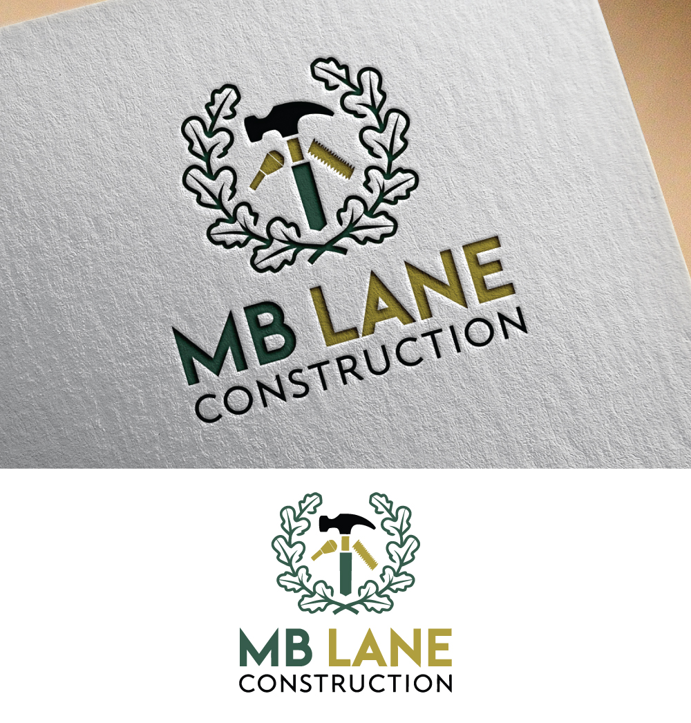Logo Design by bute for MB Lane Construction | Design #34060943