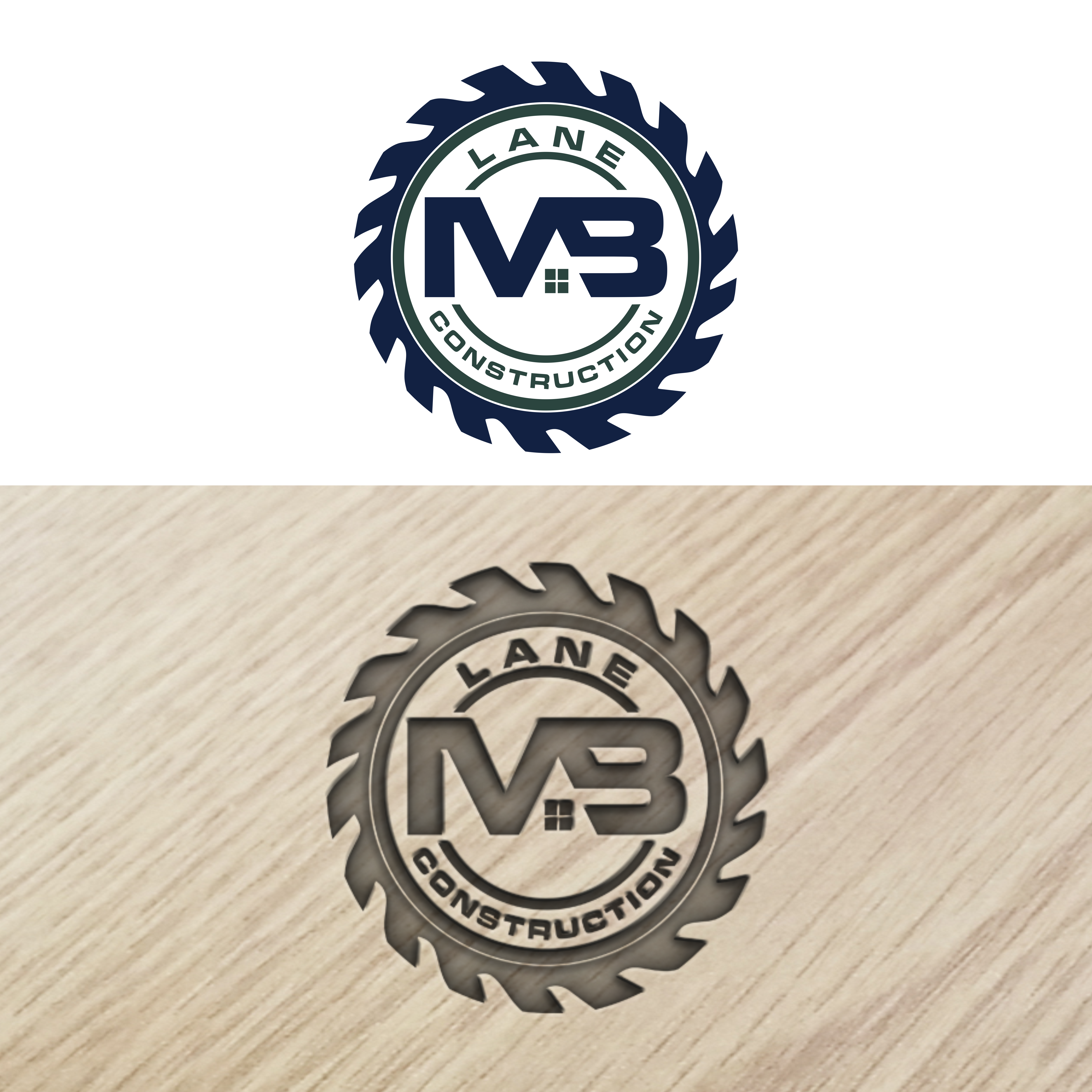 Logo Design by Astro D for MB Lane Construction | Design #34054301
