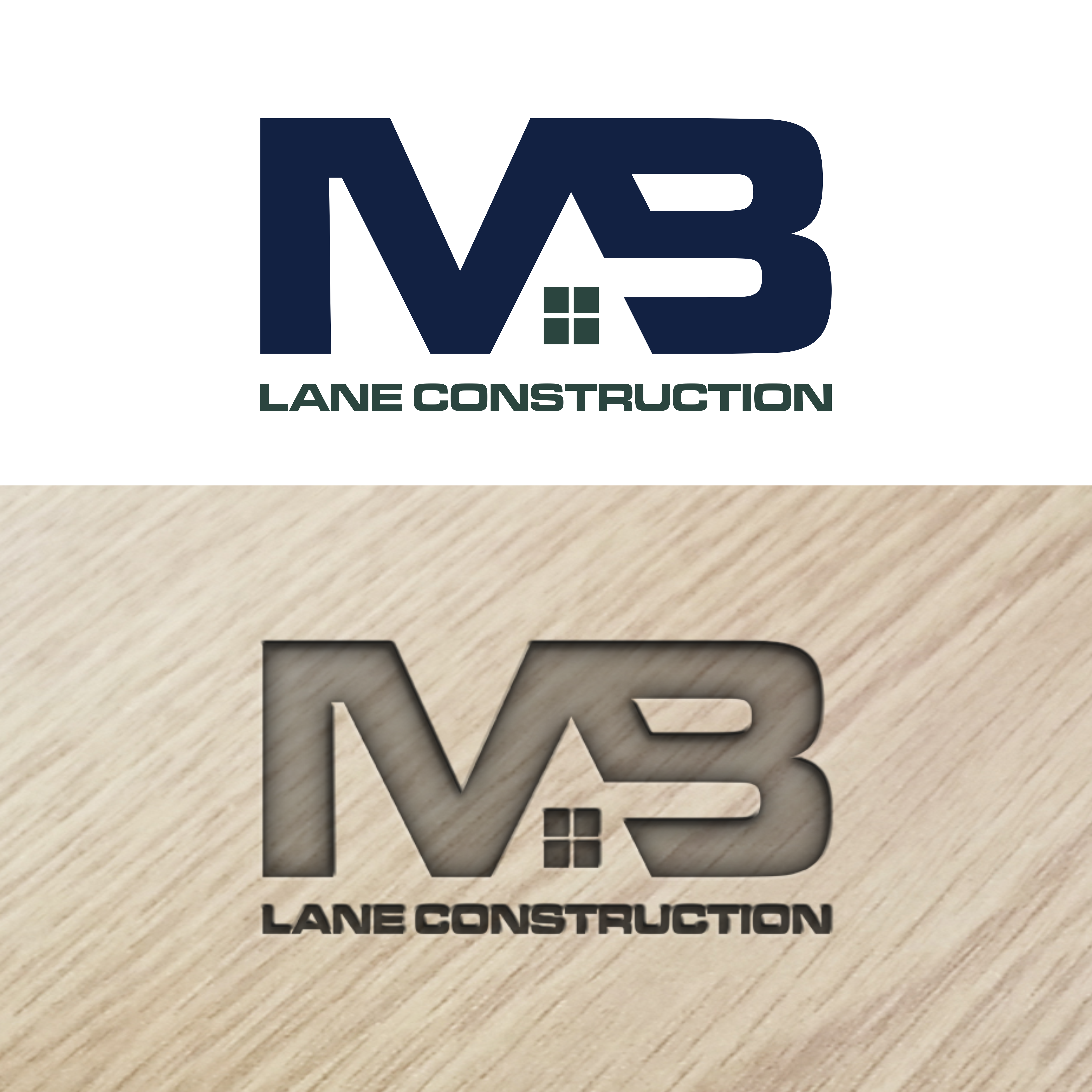 Logo-Design von Astro D für MB Lane Construction | Design #34054302