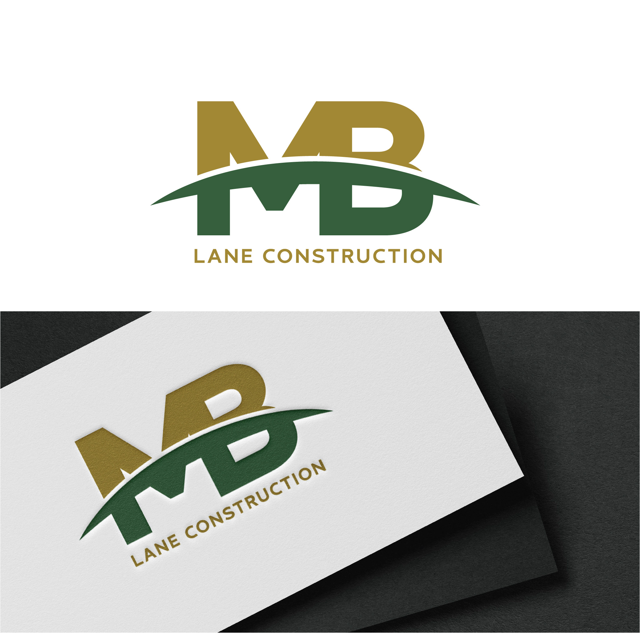 Diseño de Logo por Tataaa para MB Lane Construction | Diseño #34058211