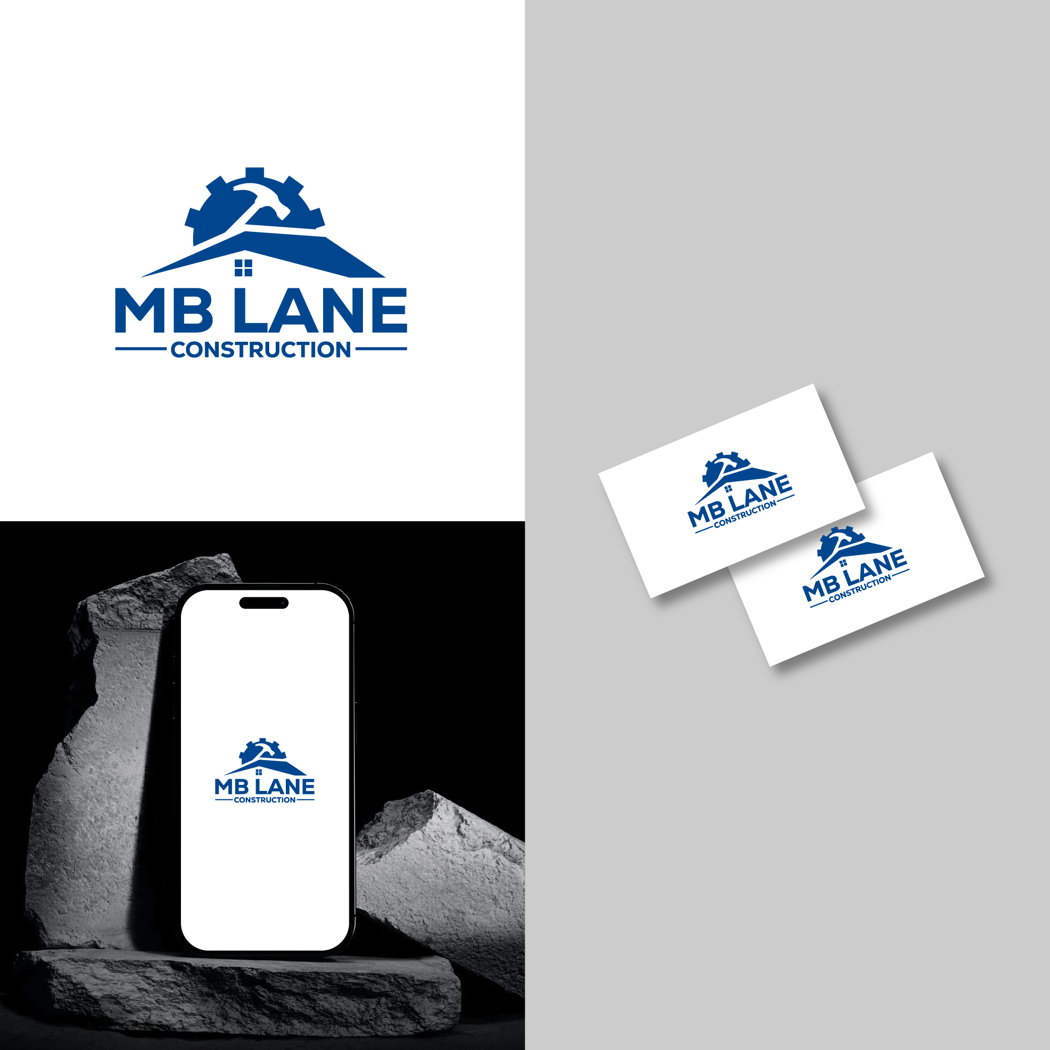 Logo Design by victipedia for MB Lane Construction | Design #34053524