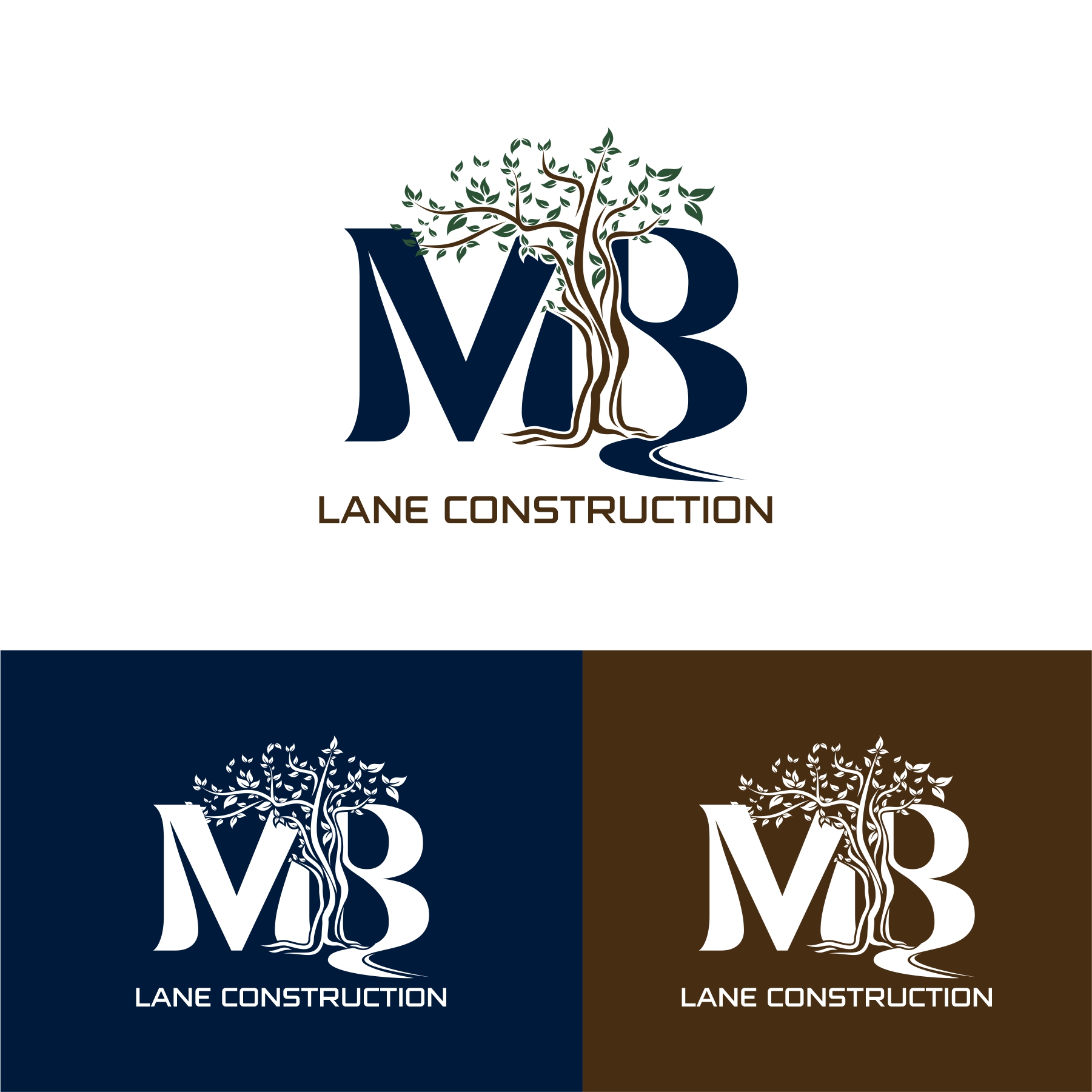Diseño de Logo por debdesign para MB Lane Construction | Diseño #34051563