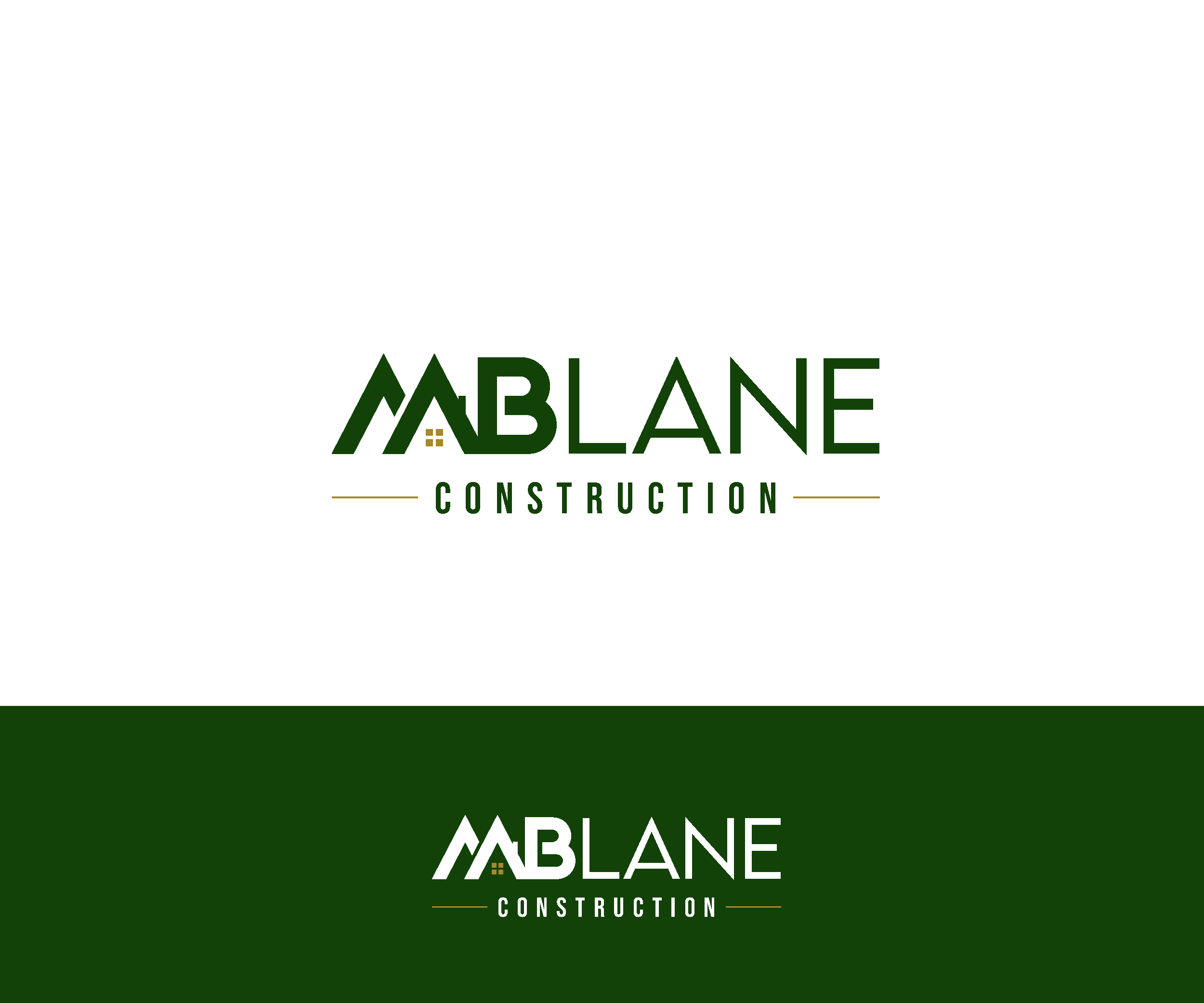 Diseño de Logo por saulogchito para MB Lane Construction | Diseño #34062485