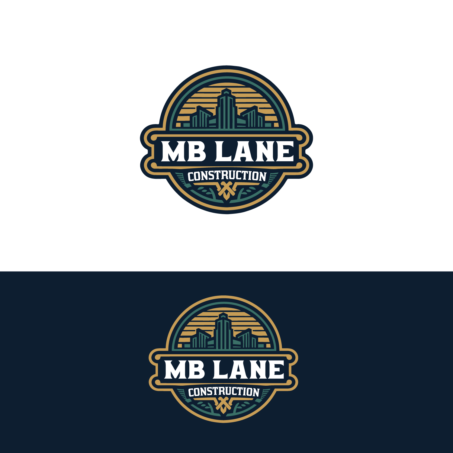 Logo Design by Maxo-Biz for MB Lane Construction | Design #34050814