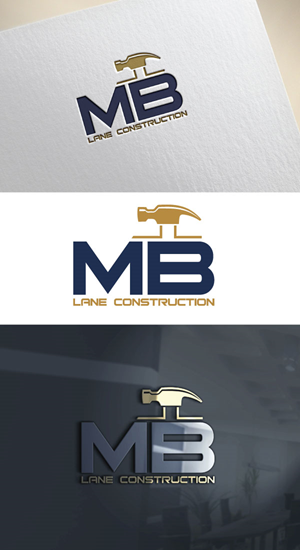 Logo Design by AB design ..... for MB Lane Construction | Design: #34044816