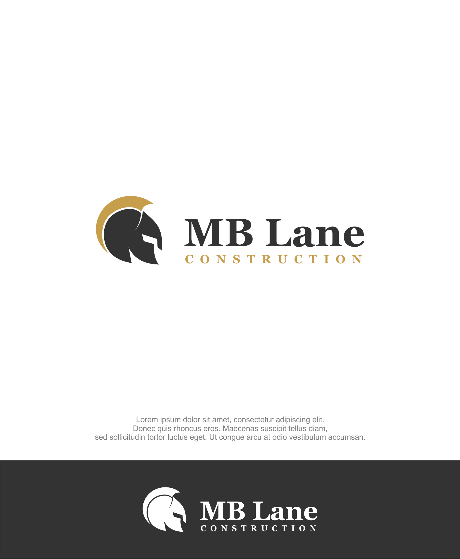 Diseño de Logo por M.Syaiful Huda para MB Lane Construction | Diseño #34044394