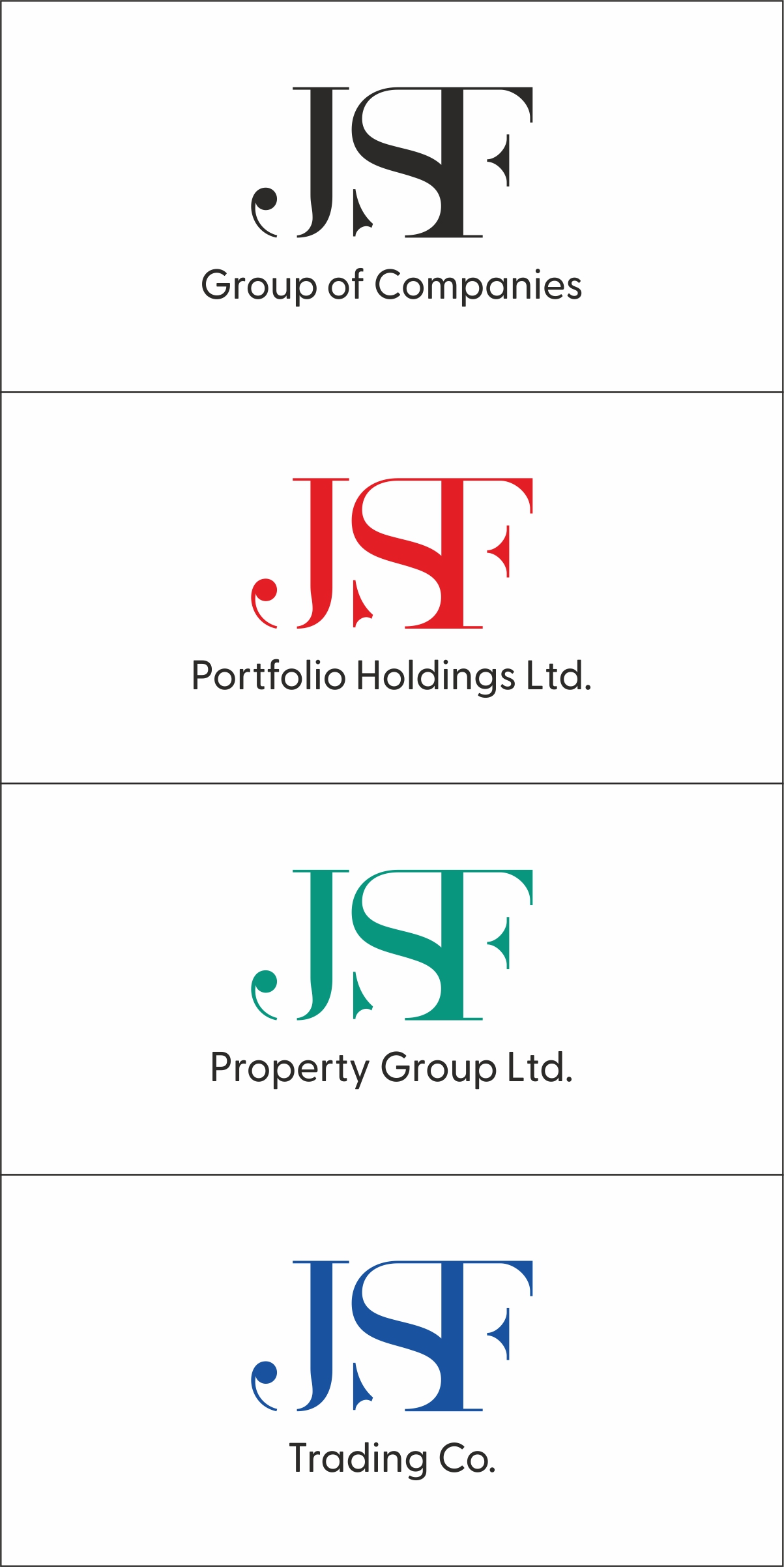 Logo Design by Robert Macwan for JSF Property Group | Design #34134291