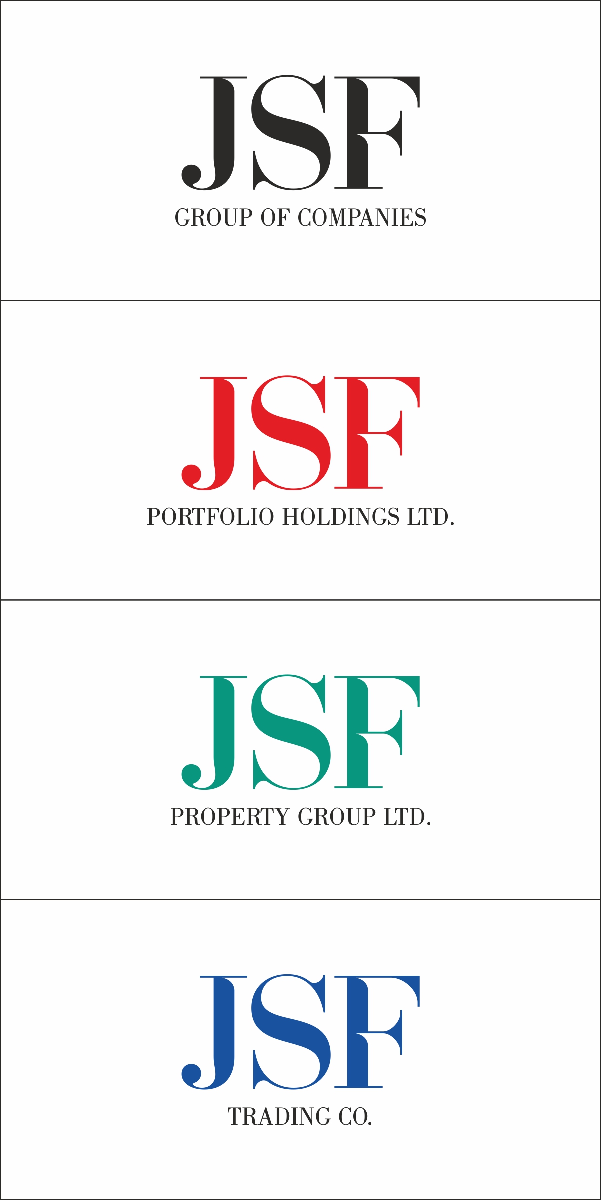 Logo Design by Robert Macwan for JSF Property Group | Design #34134293
