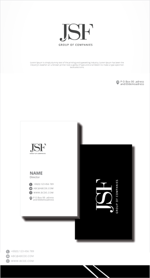 Diseño de Logo por zebronicgraphic para JSF Property Group | Diseño: #34092722