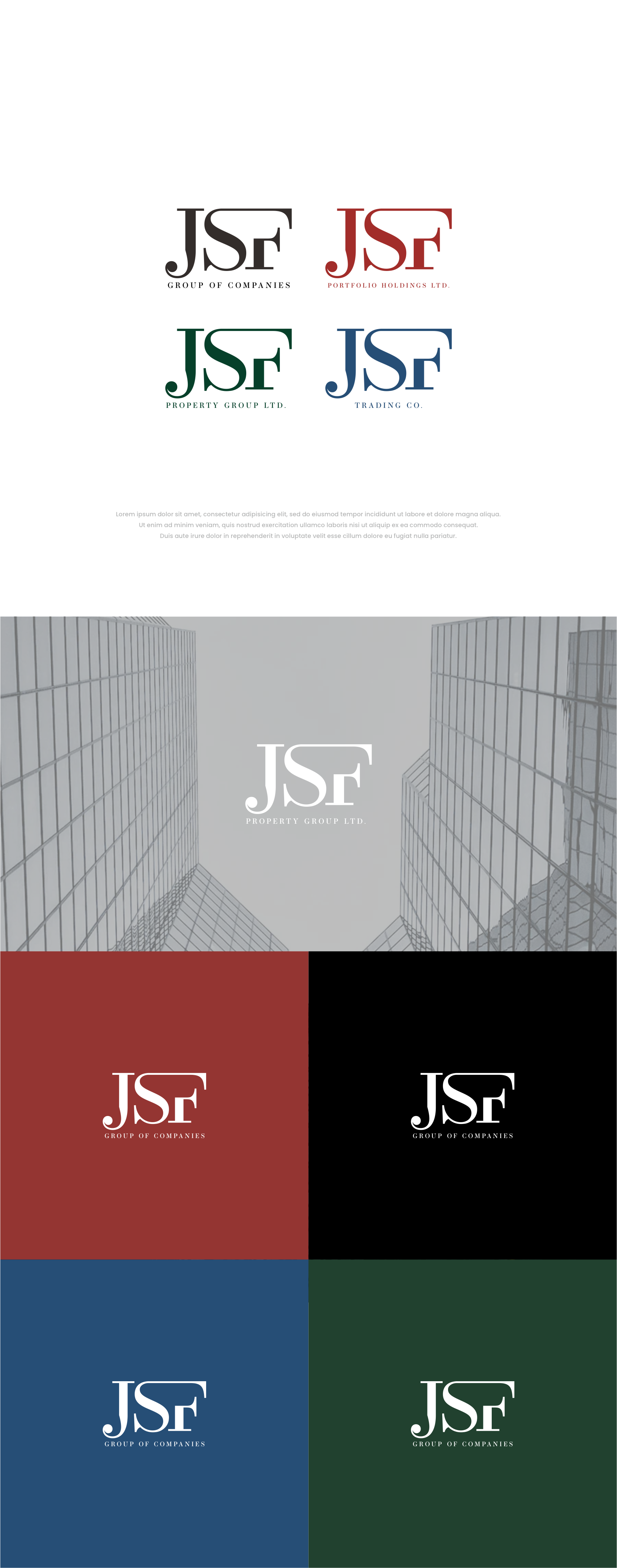 Logo Design by Low_vertical for JSF Property Group | Design #34098957