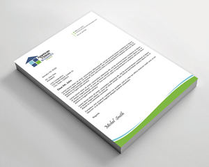 Letterhead Design by Expert Bappy for American Vision Windows Arizona | Design: #34050623