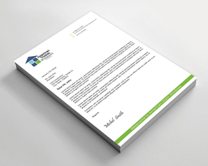Letterhead Design by Expert Bappy for American Vision Windows Arizona | Design: #34050686