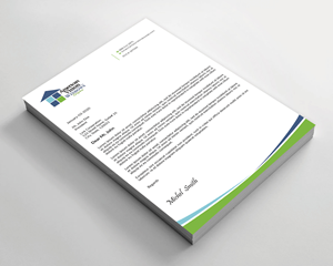 Letterhead Design by Expert Bappy for American Vision Windows Arizona | Design: #34050726