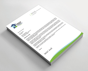 Letterhead Design by Expert Bappy for American Vision Windows Arizona | Design: #34050783