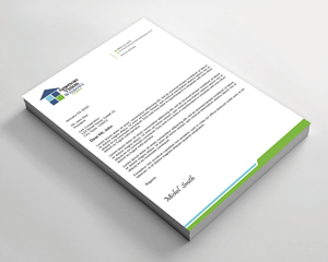 Letterhead Design by Expert Bappy for American Vision Windows Arizona | Design: #34050785