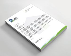Letterhead Design by Expert Bappy for American Vision Windows Arizona | Design: #34050825