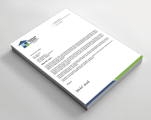 Letterhead Design by Expert Bappy for American Vision Windows Arizona | Design: #34050862