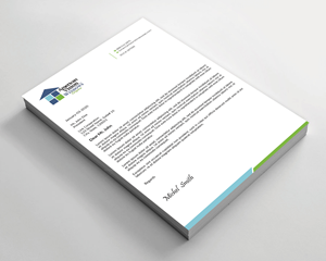 Letterhead Design by Expert Bappy for American Vision Windows Arizona | Design: #34050864