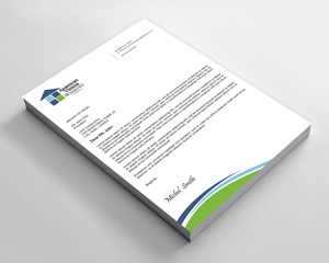 Letterhead Design by Expert Bappy for American Vision Windows Arizona | Design: #34050884