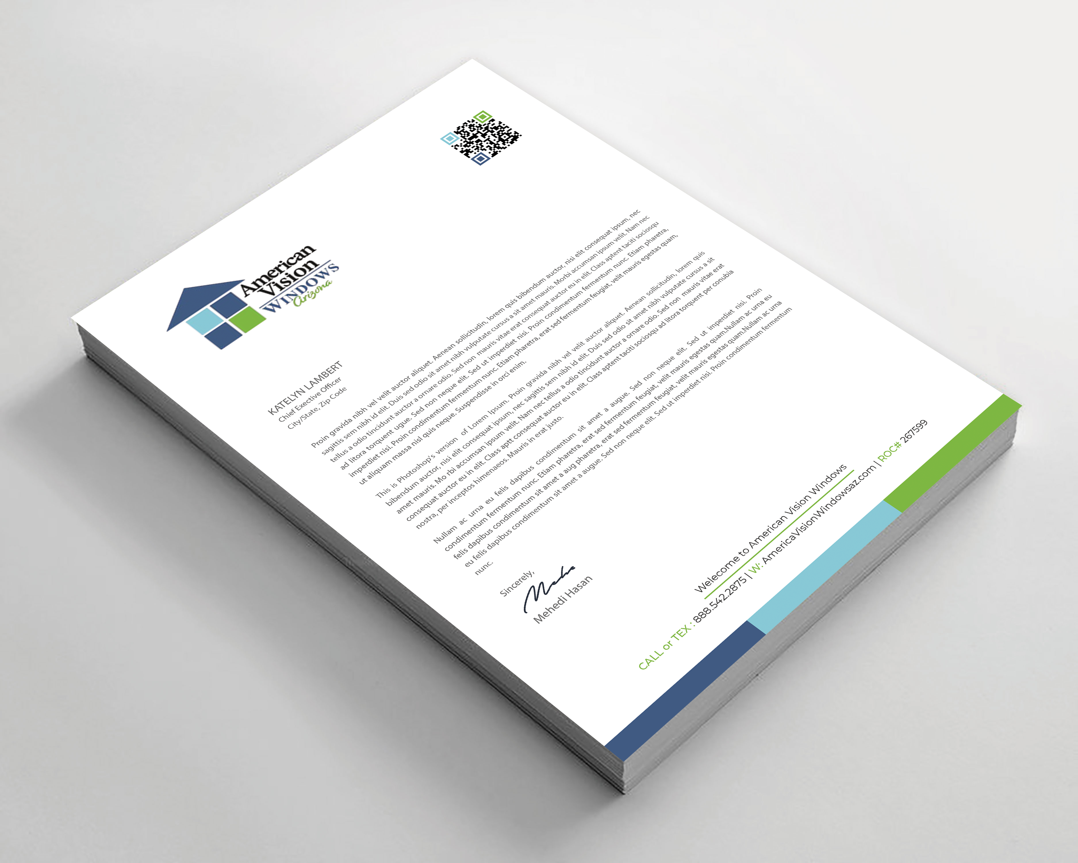 Design En-Tête par Expert Bappy pour American Vision Windows Arizona | Design #34055432