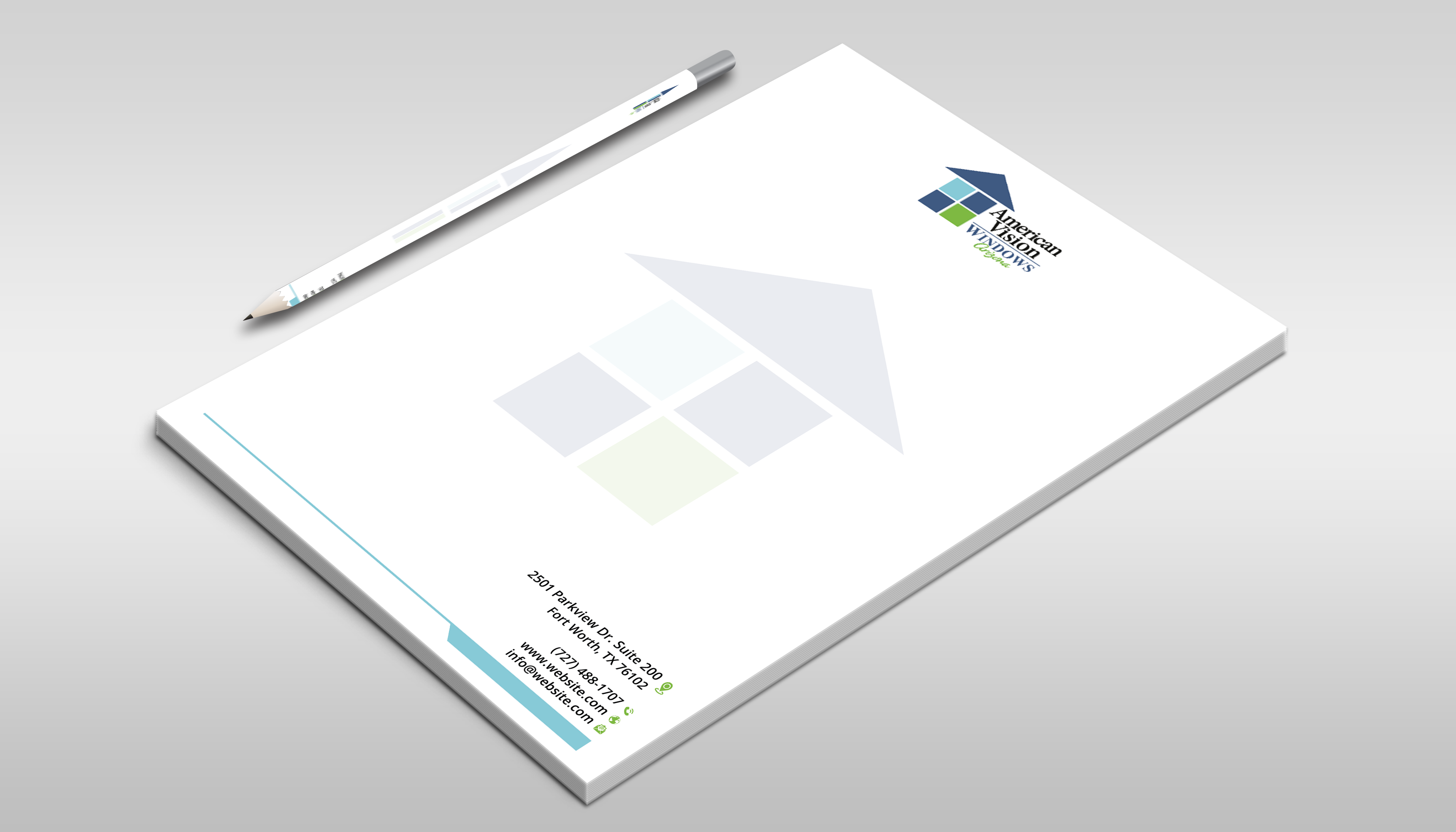 Letterhead Design by DesignerShahadat for American Vision Windows Arizona | Design #34052213