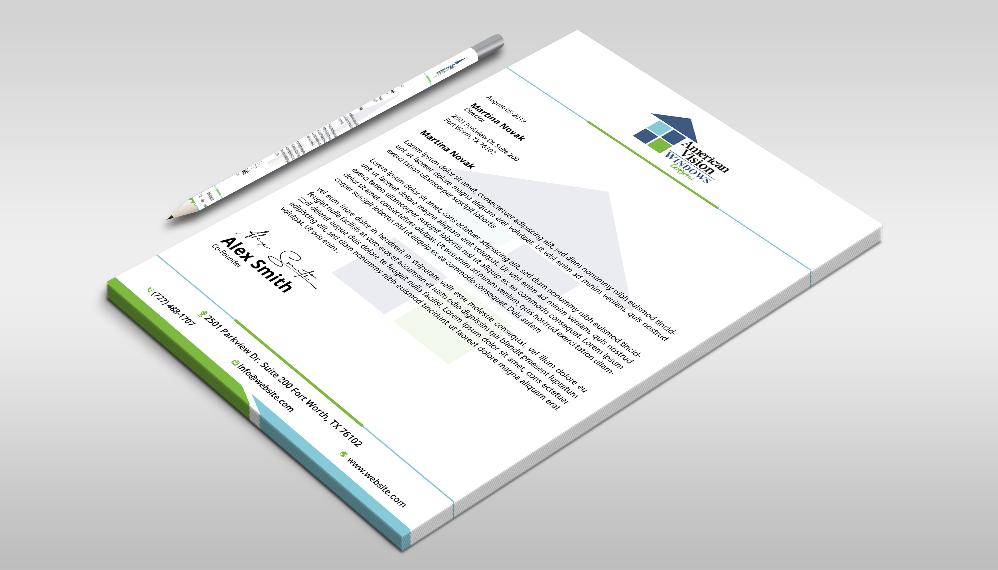 Design En-Tête par DesignerShahadat pour American Vision Windows Arizona | Design #34052216