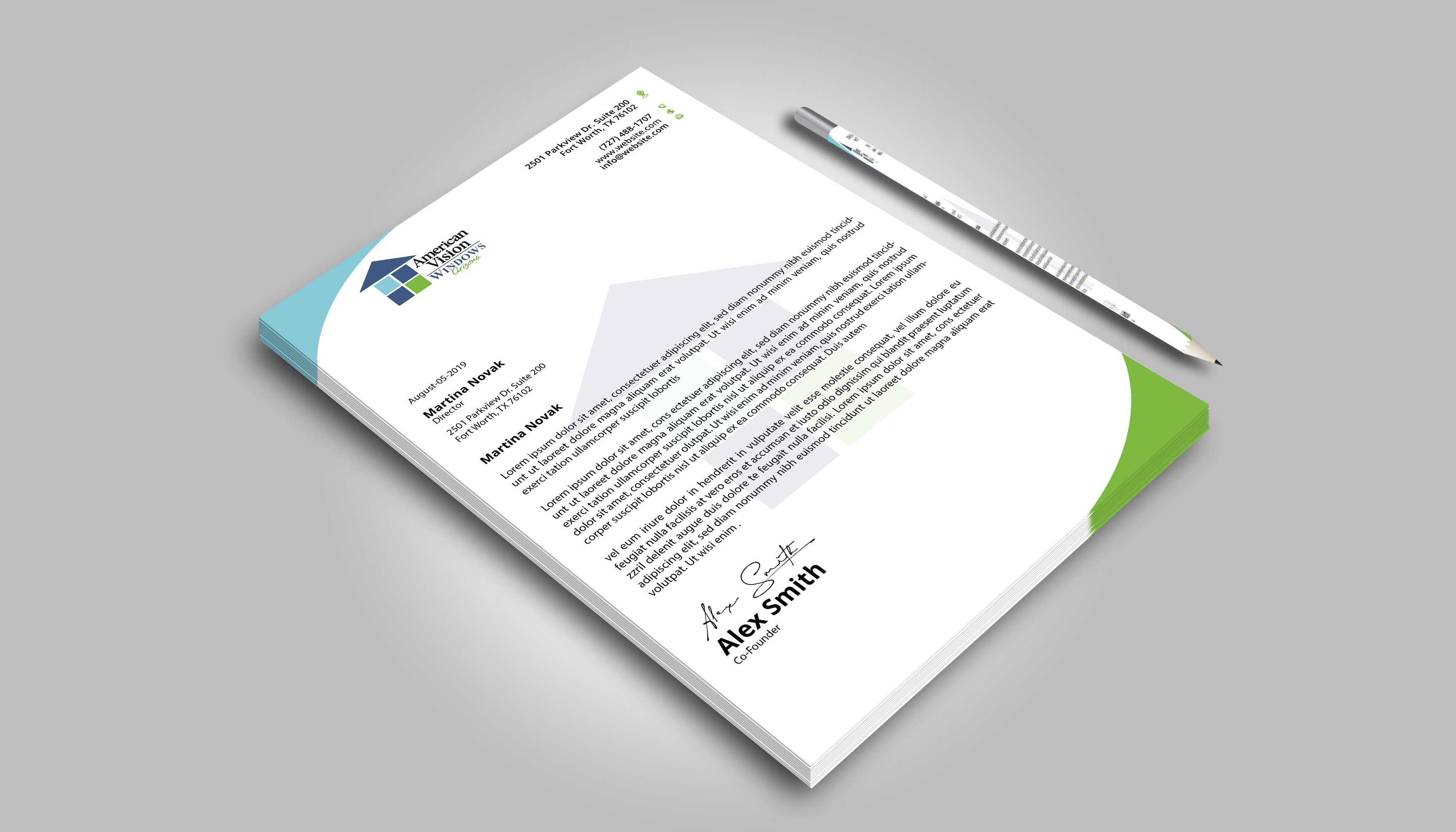 Design En-Tête par DesignerShahadat pour American Vision Windows Arizona | Design #34053884