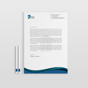 Letterhead Design by OxonoArt for American Vision Windows Arizona | Design: #34065217