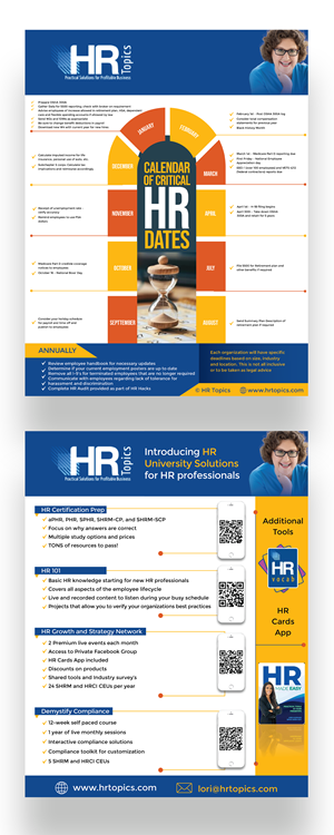 Diseño Infográfico por svkreatives para HR Topics | Diseño #34061301