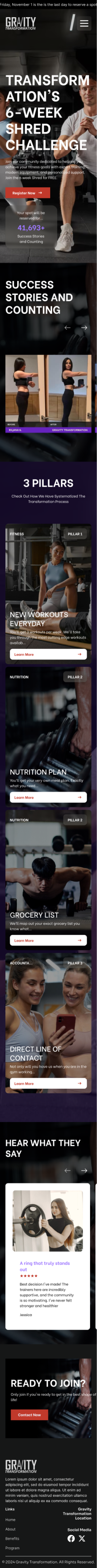 Web Design by Taufik H for this project | Design #34064089