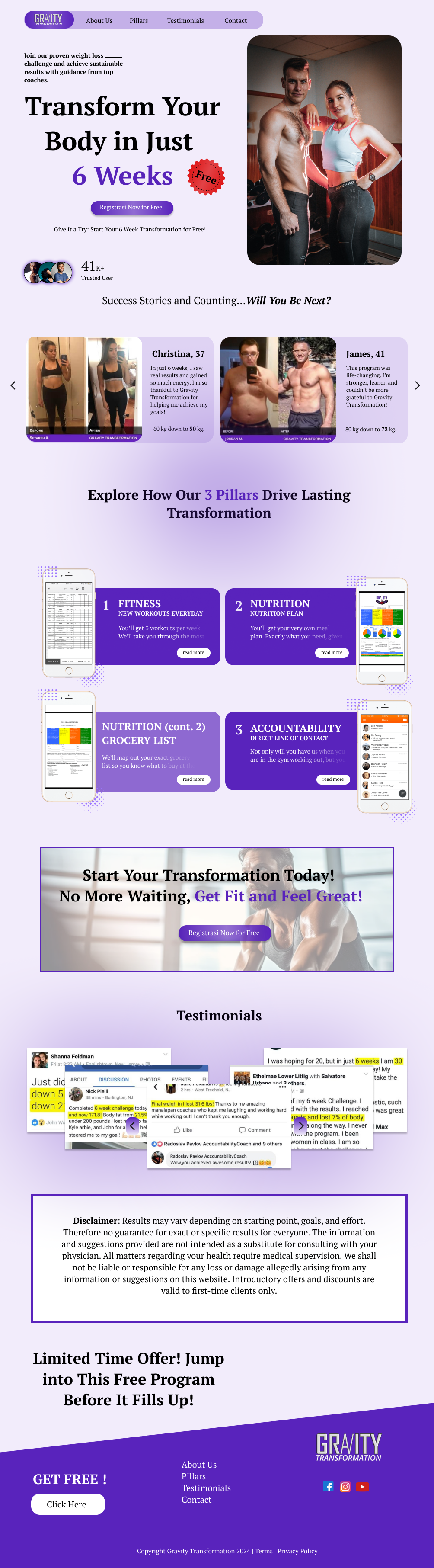 Web Design by Taufik H for this project | Design #34064327